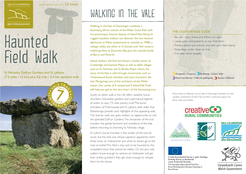 Haunted Field Walk Online Leaflet English