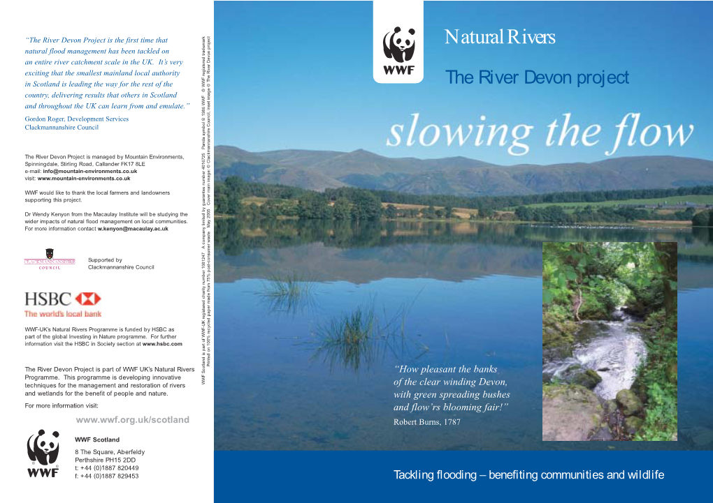 River Devon Leaflet