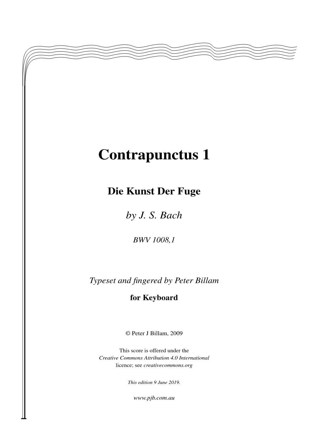 Contrapunctus 1