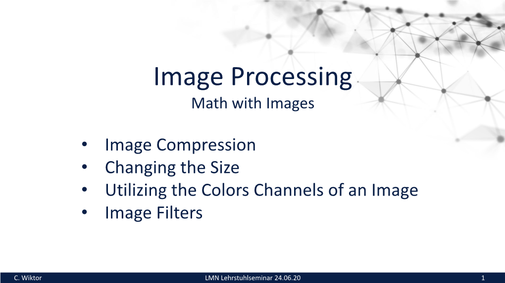 Image Processing Math with Images