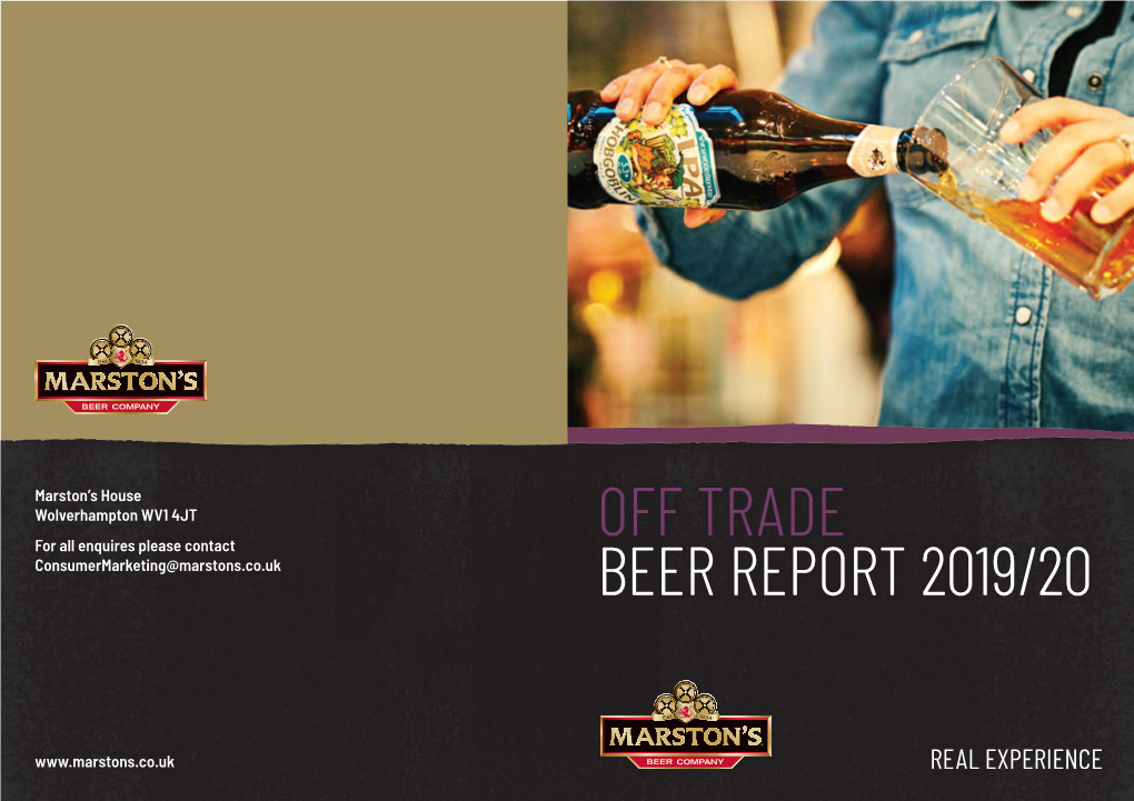 Marston's Off Trade Beer Report 2019/20