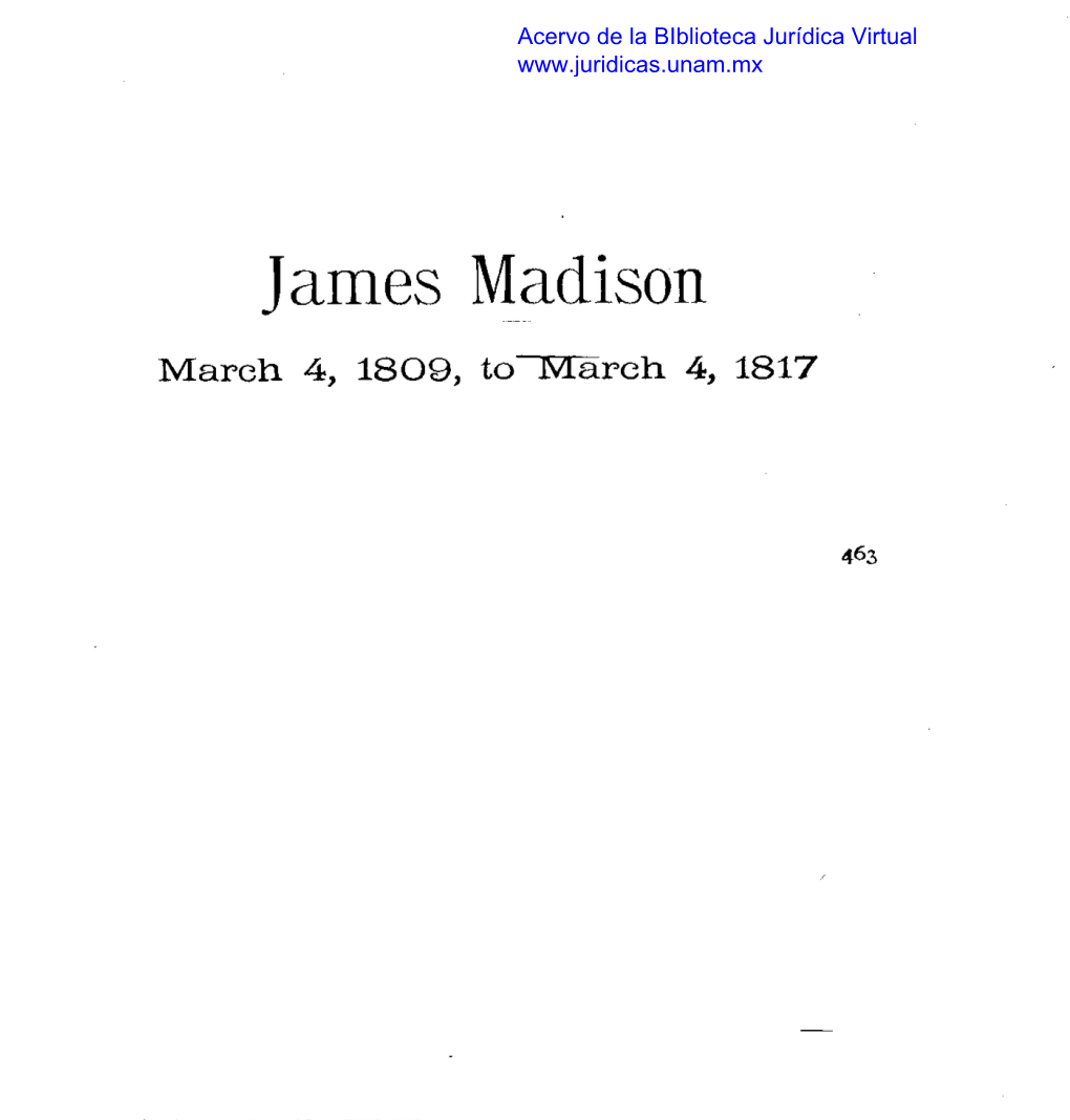 James Madison