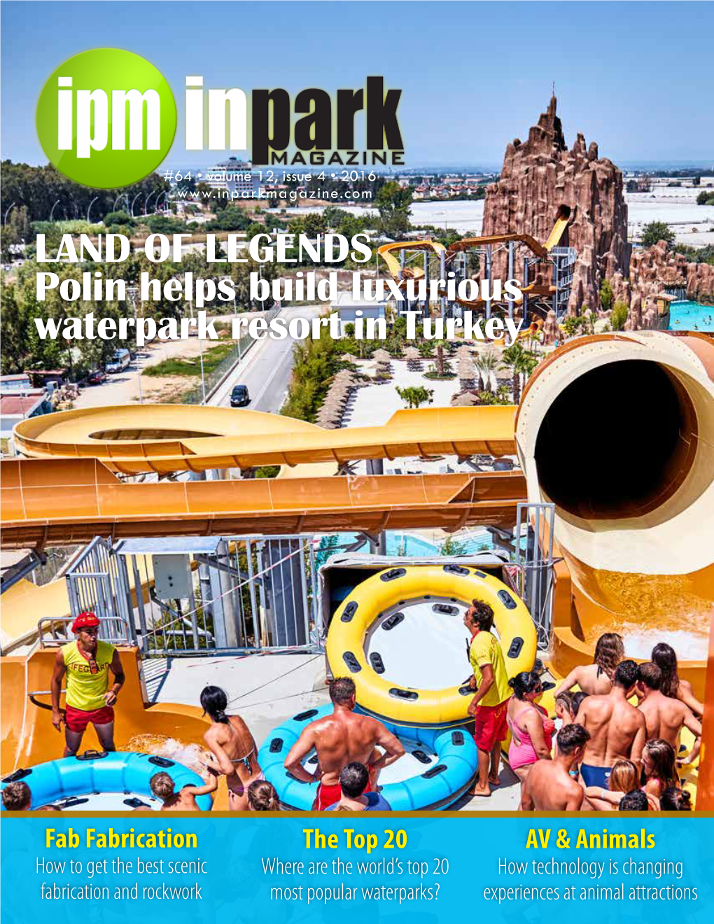 LAND of LEGENDS Polin Helps Build Luxurious Waterpark Resort in Turkey