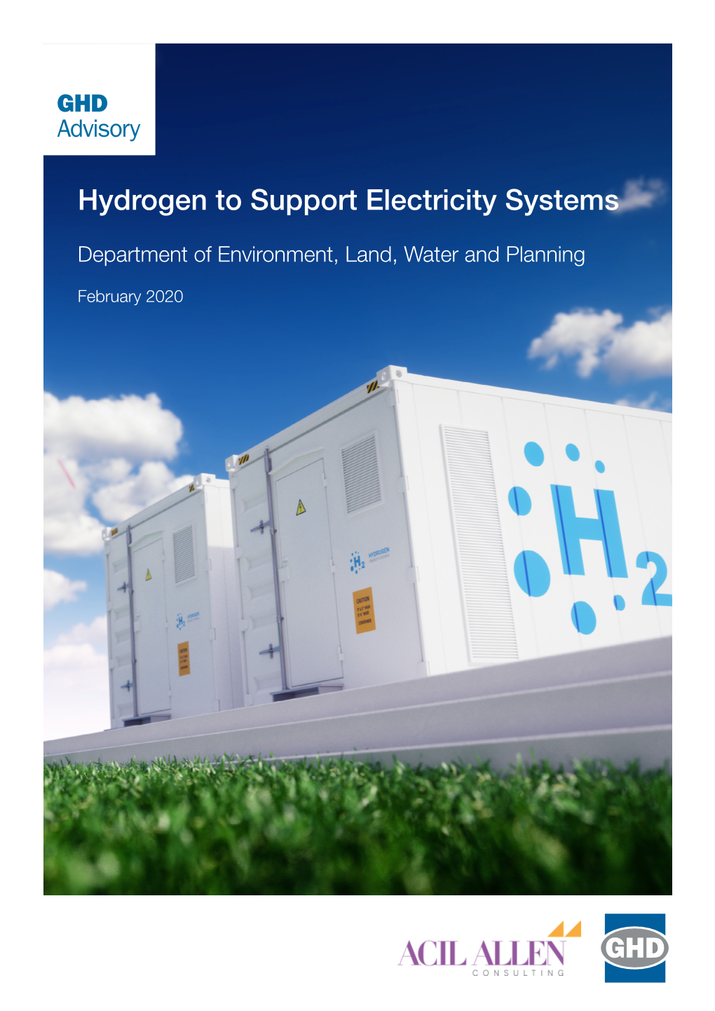 Hydrogen to Support Electricity Systems Report 2020