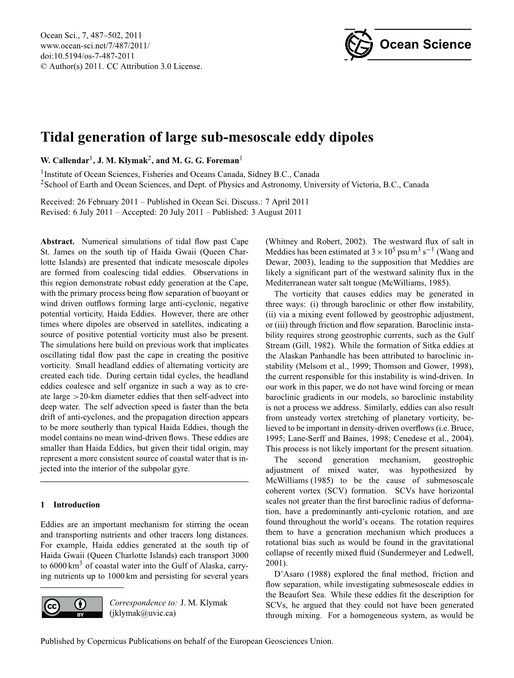 Tidal Generation of Large Sub-Mesoscale Eddy Dipoles
