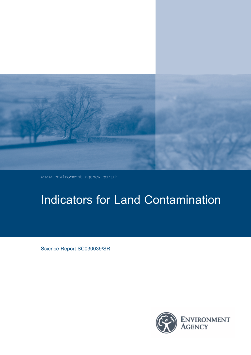 Indicators for Land Contamination