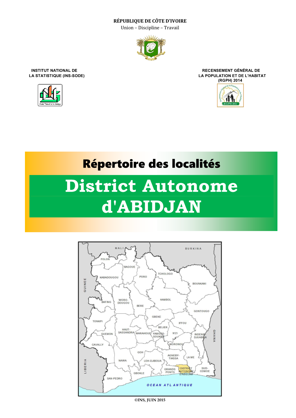 District Autonome D'abidjan I