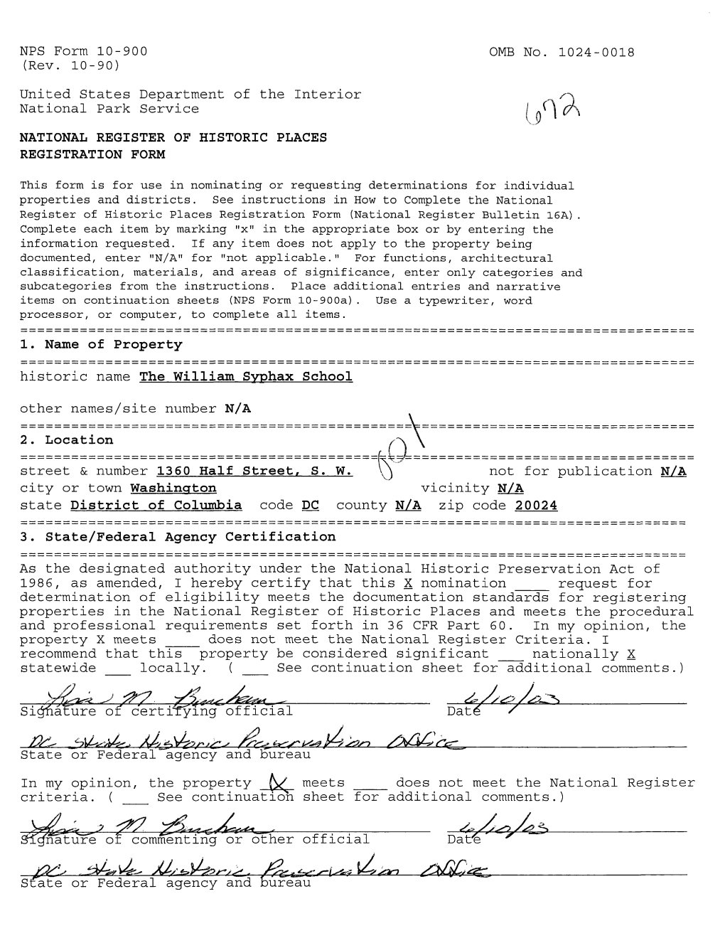 Signature of Certify I Hg~