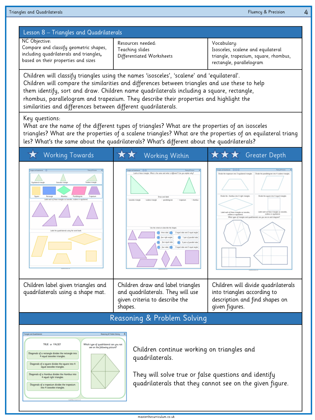 Reasoning & Problem Solving