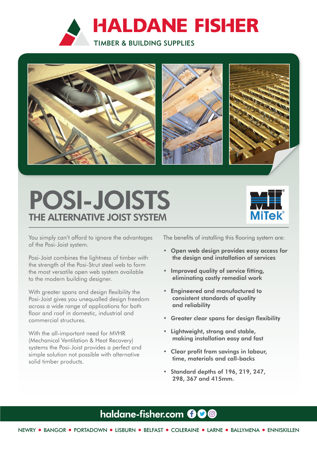 Posi-Joists the Alternative Joist System