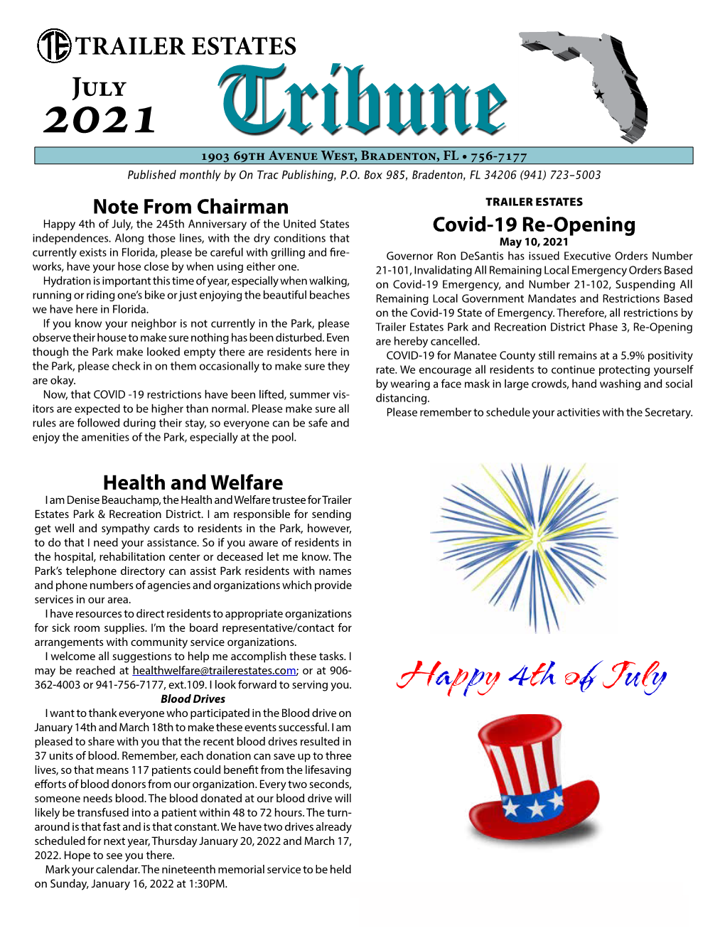 Tribune – July 2021