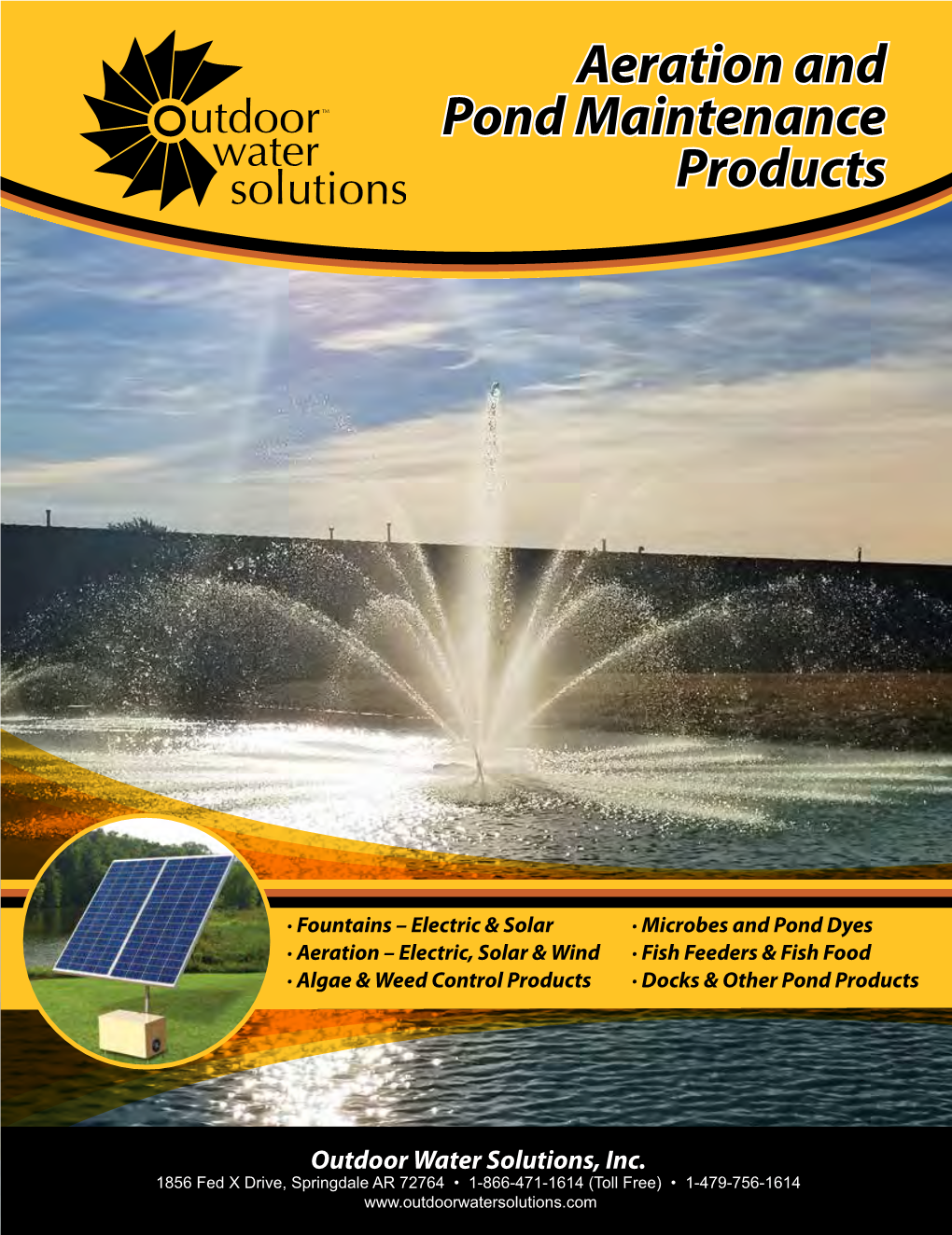 Aeration and Pond Maintenance Products