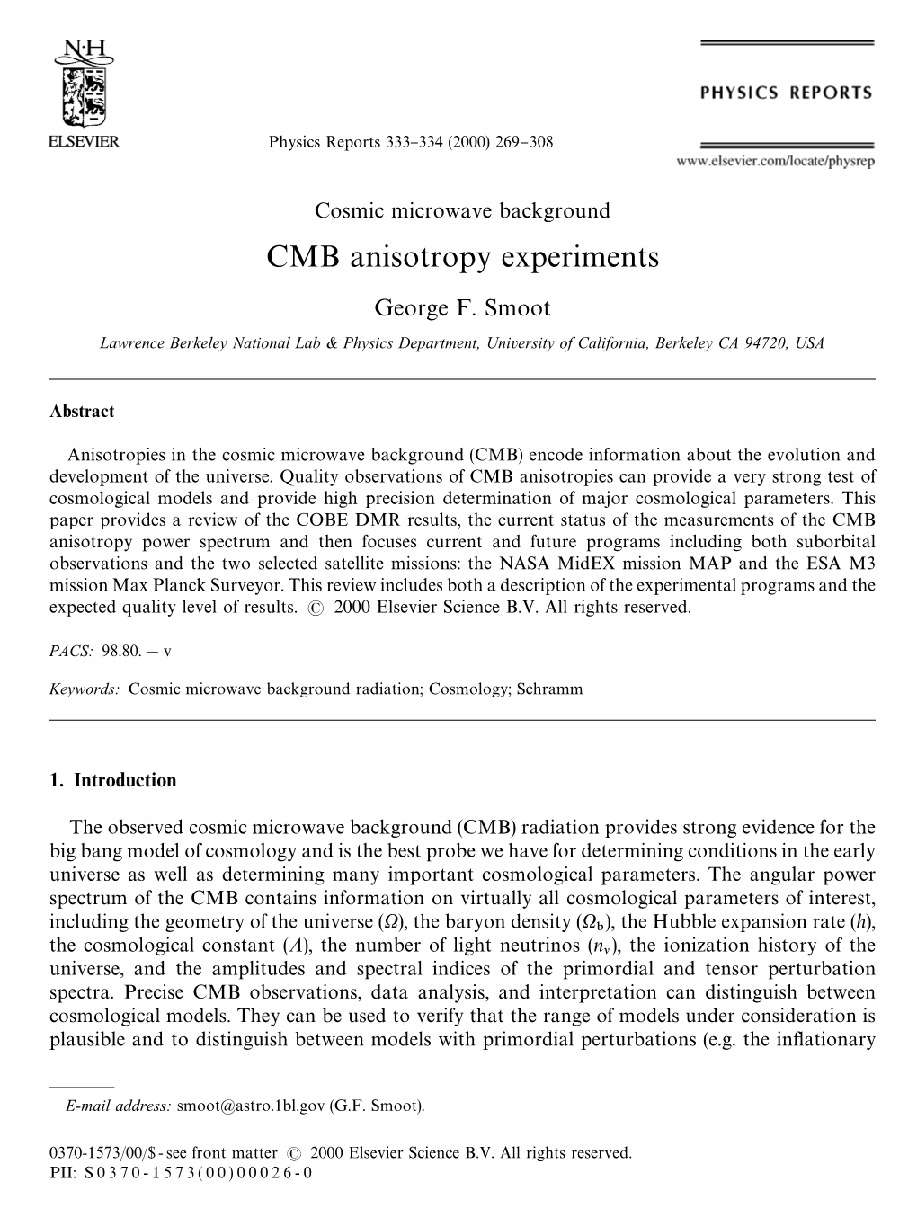 CMB Anisotropy Experiments