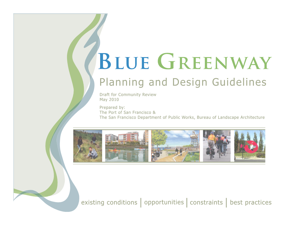 Blue Greenway Planning and Design Guidelines