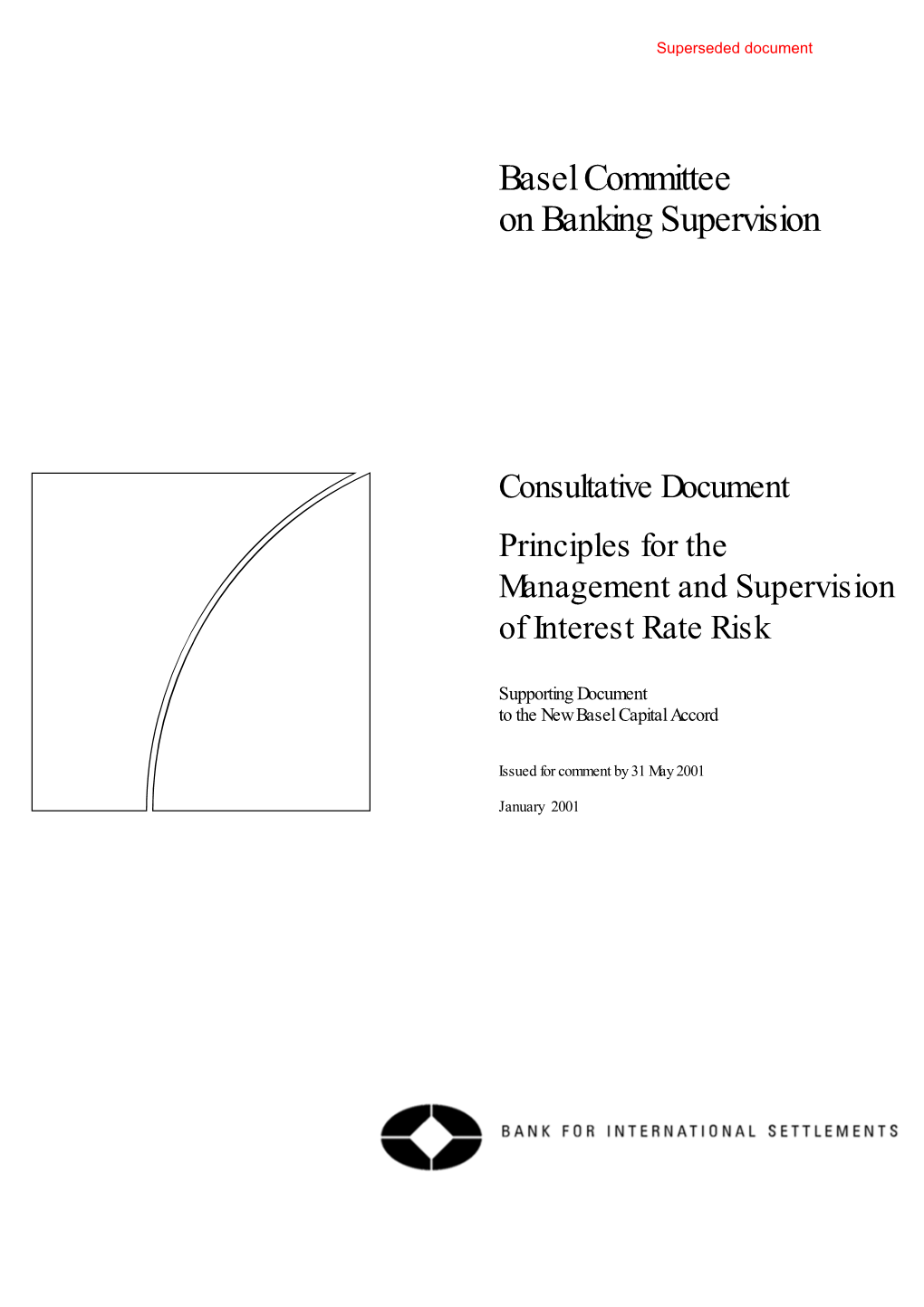 Principles for the Management and Supervision of Interest Rate Risk