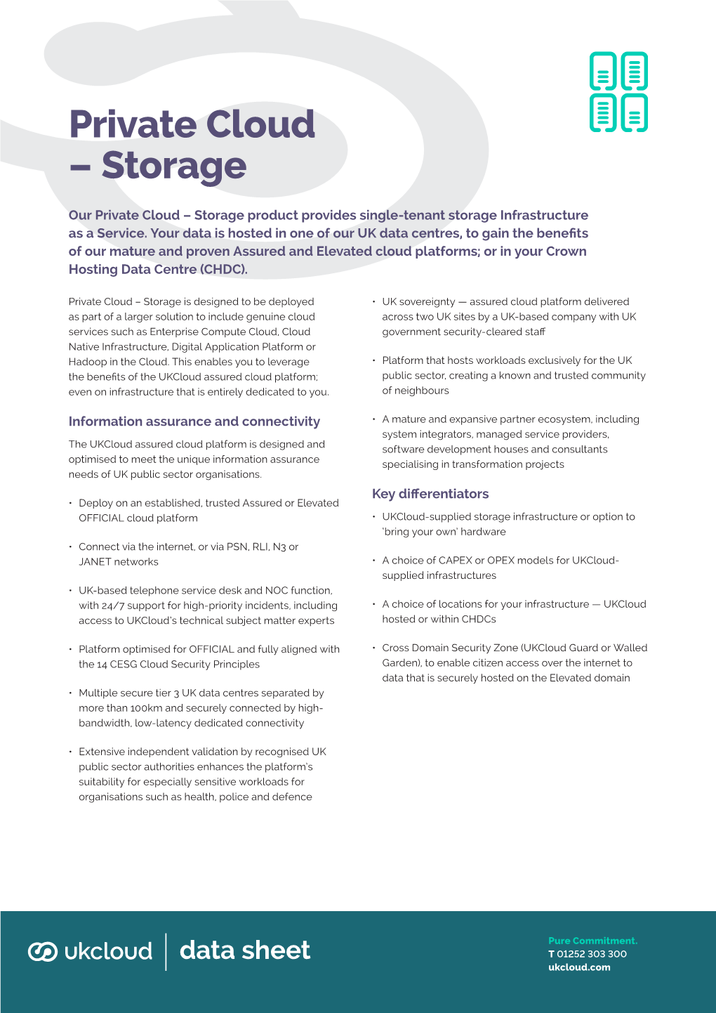 Private Cloud – Storage