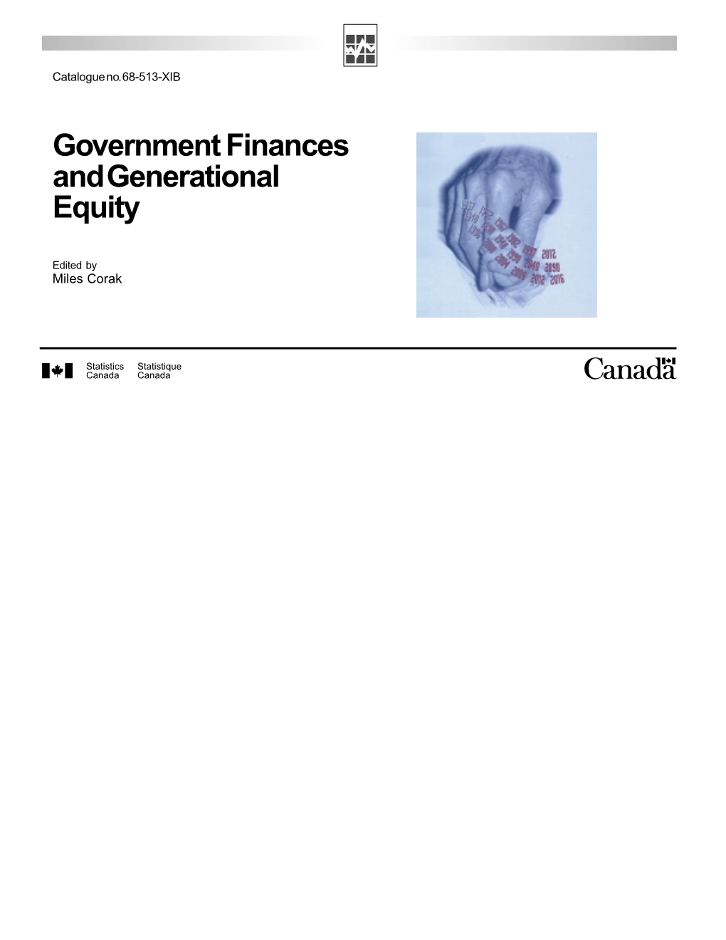 Government Finances and Generational Equity