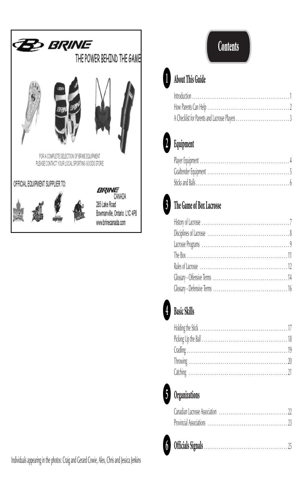 CLA Box Lacrosse Guide