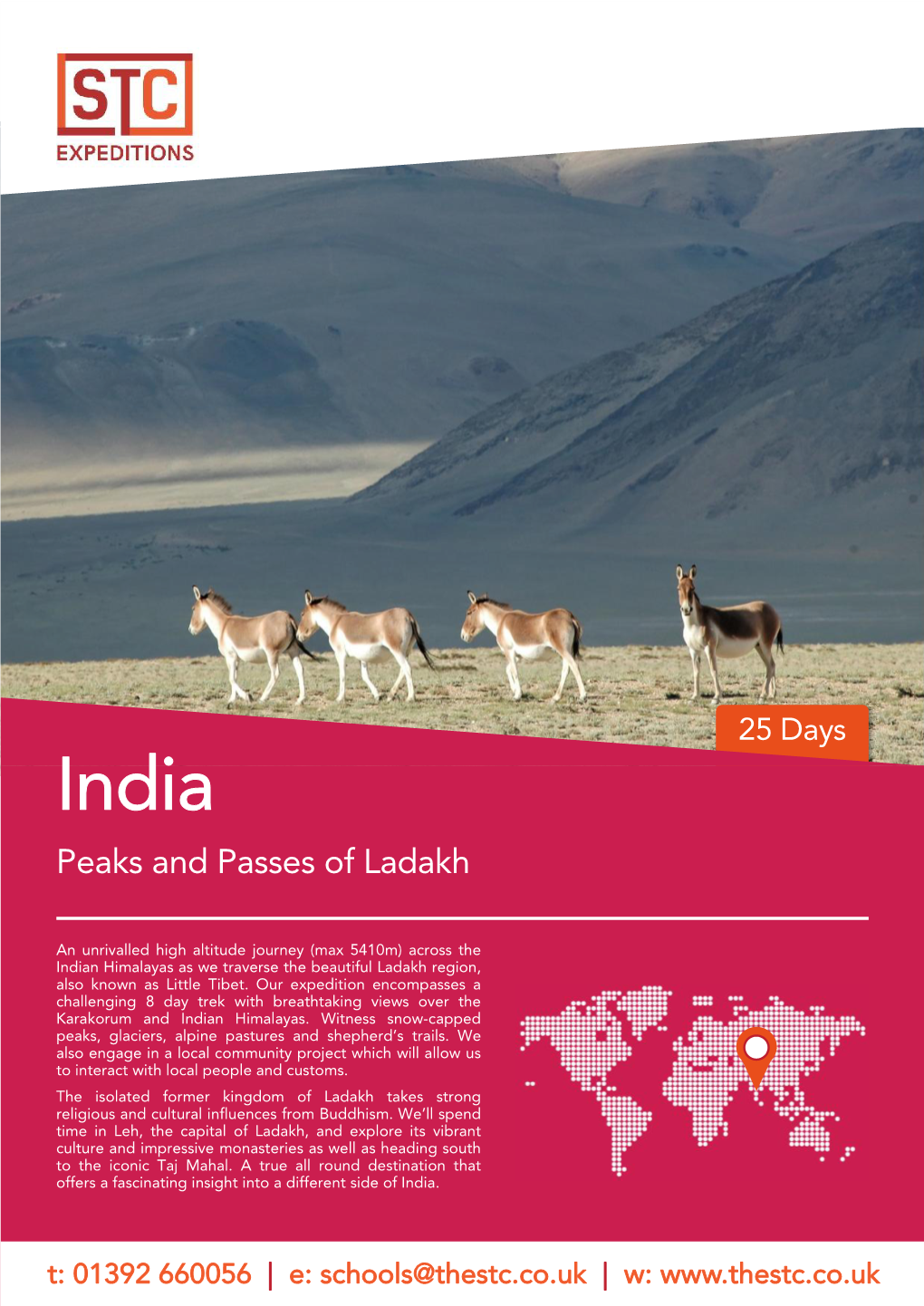 Peaks and Passes of Ladakh a 25 Day Trekking Expedition to Ladakh, India