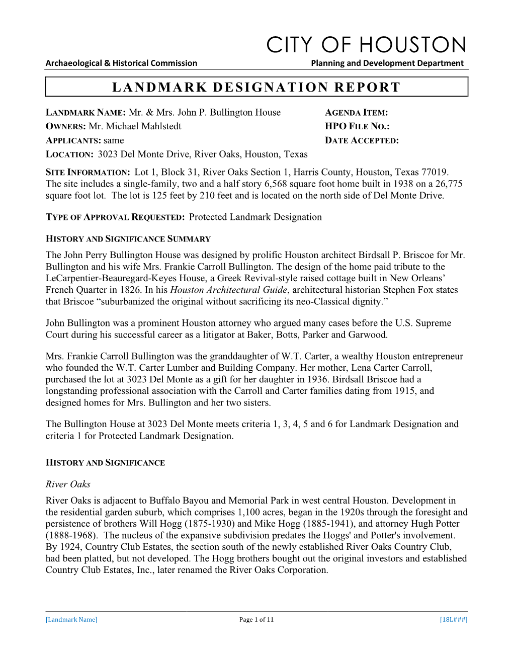 Development Plat Submittal Requirements