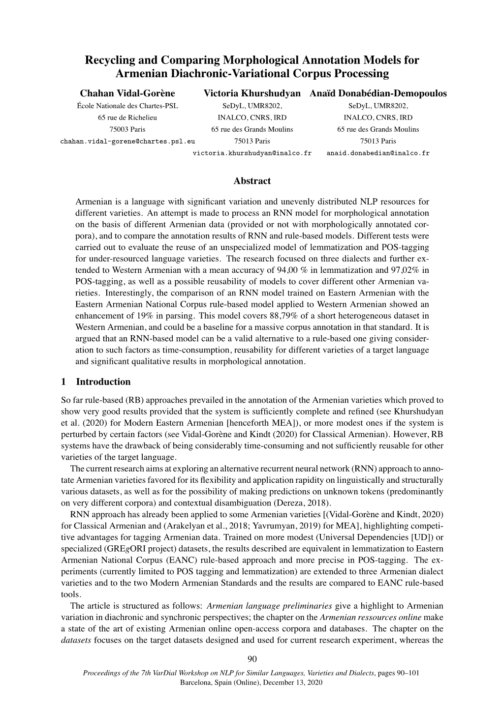 Recycling and Comparing Morphological Annotation Models