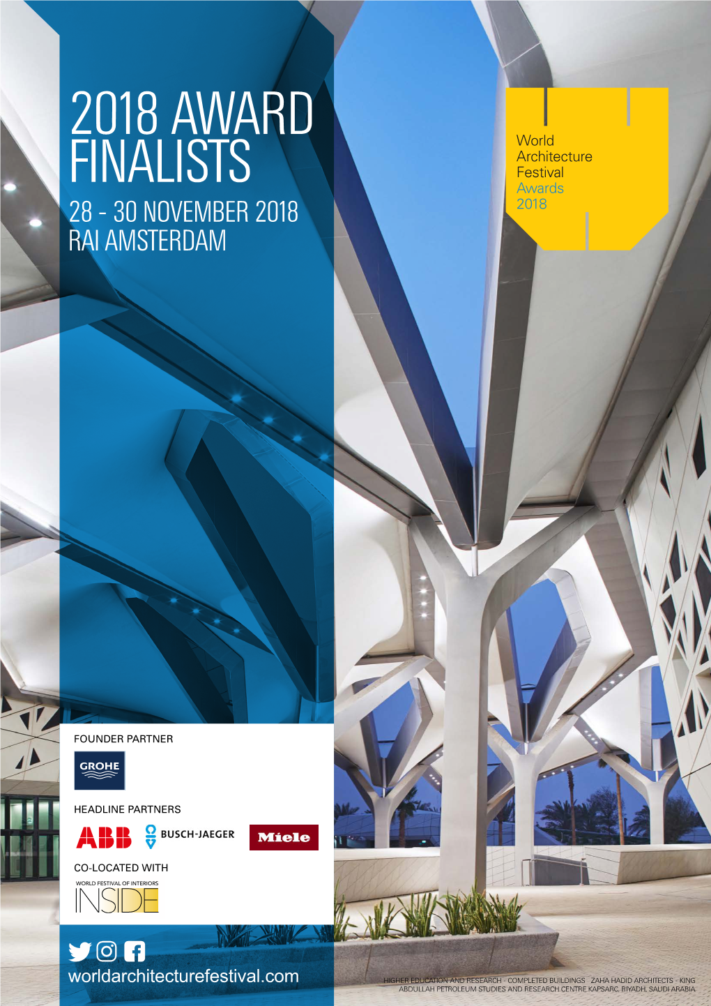 2018 Award Finalists 28 - 30 November 2018 Rai Amsterdam