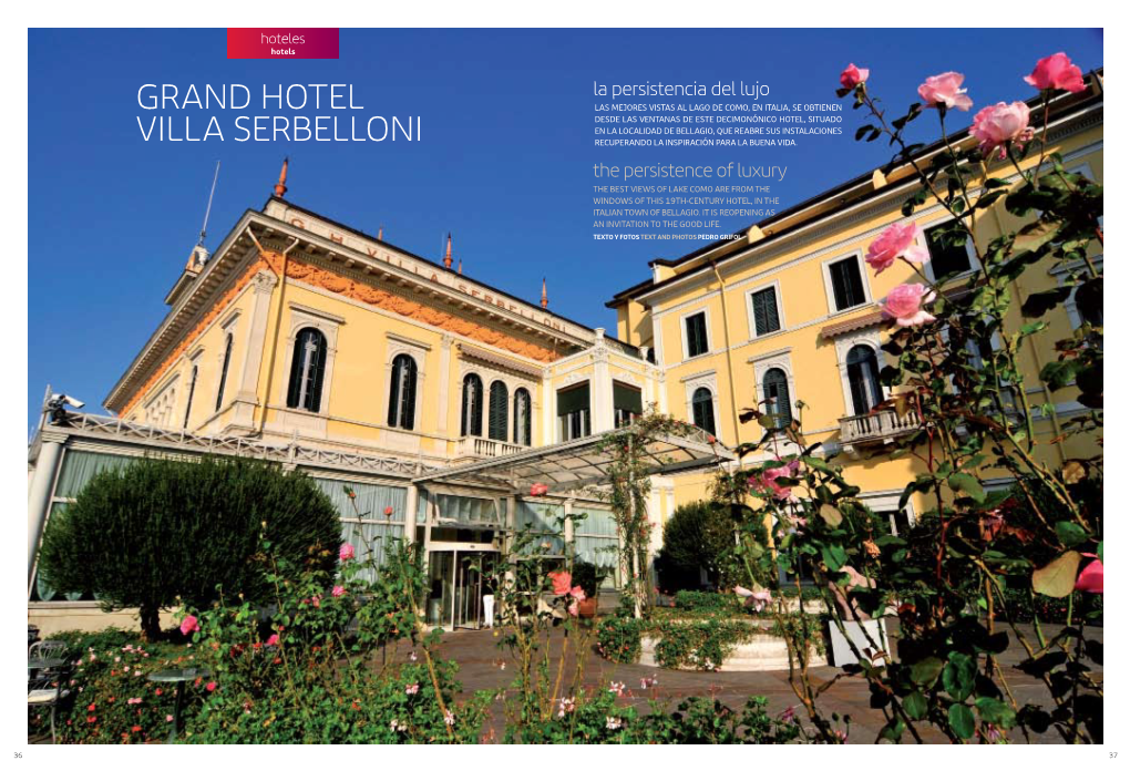 Grand Hotel Villa Serbelloni