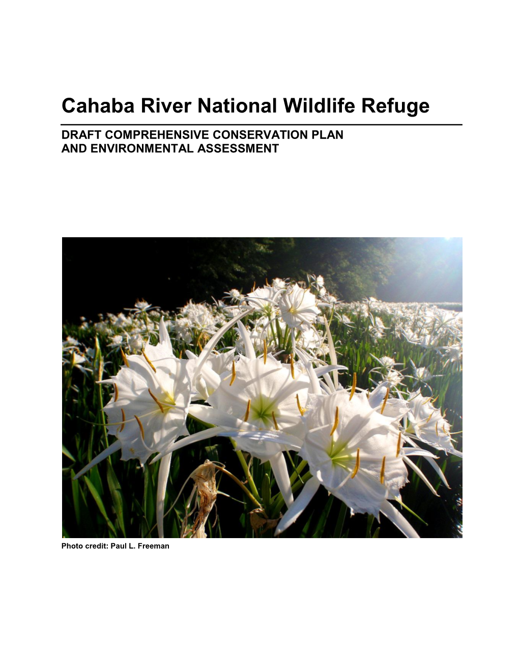 Cahaba River National Wildlife Refuge