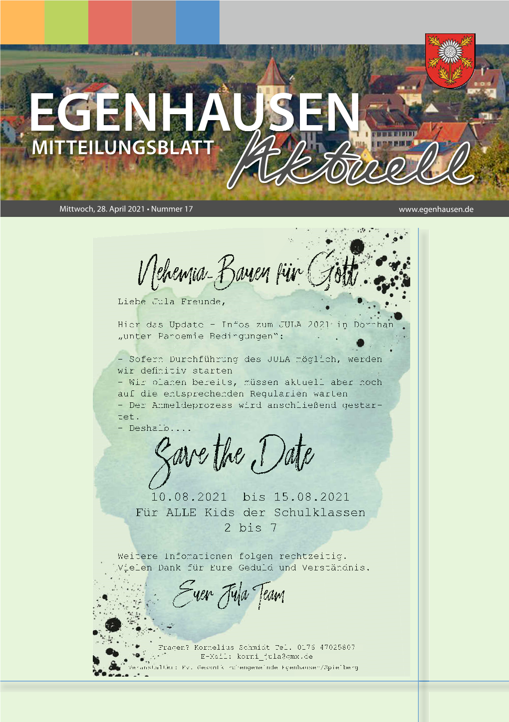 Egenhausen Mitteilungsblatt