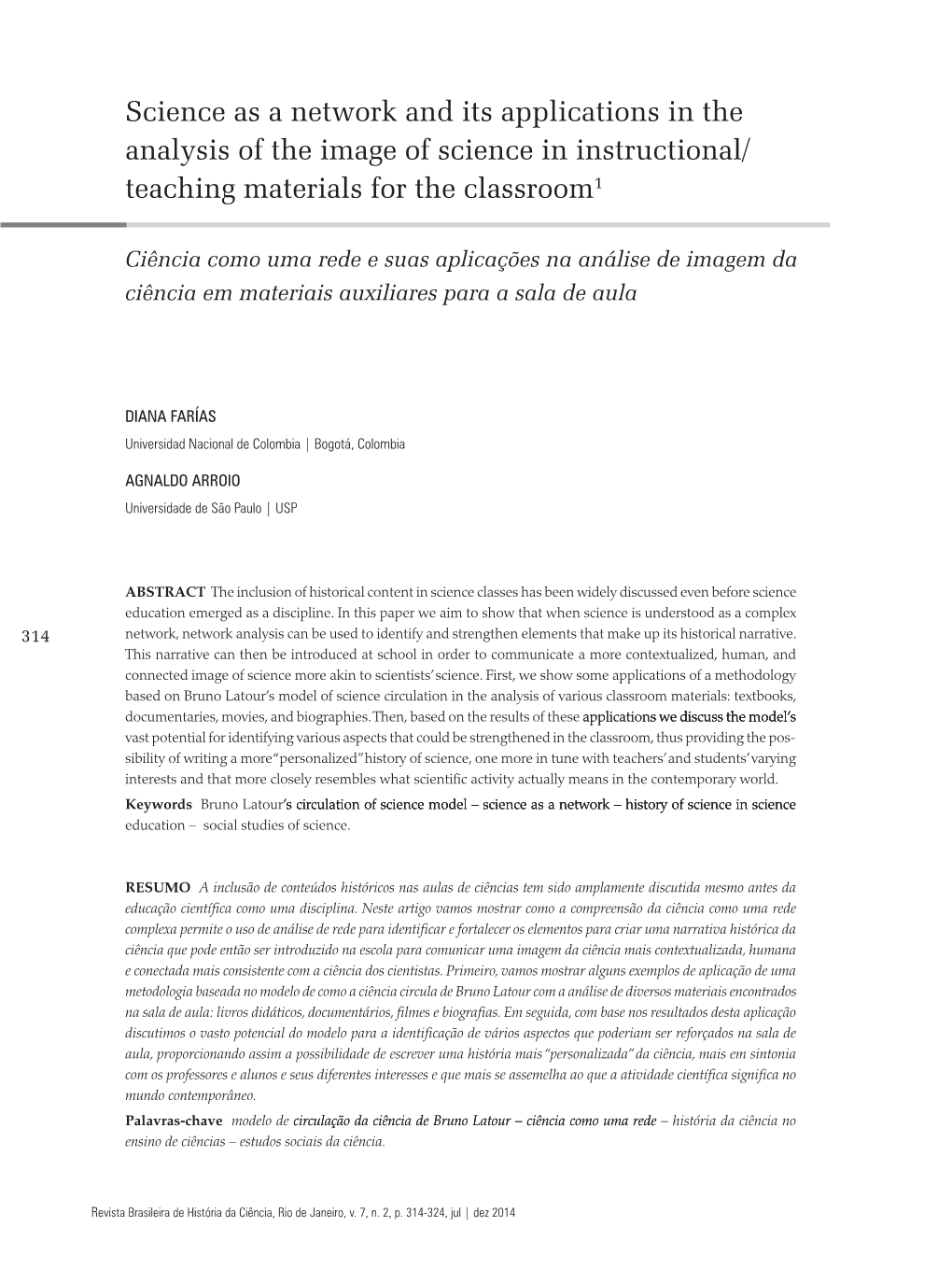 Teaching Materials for the Classroom1