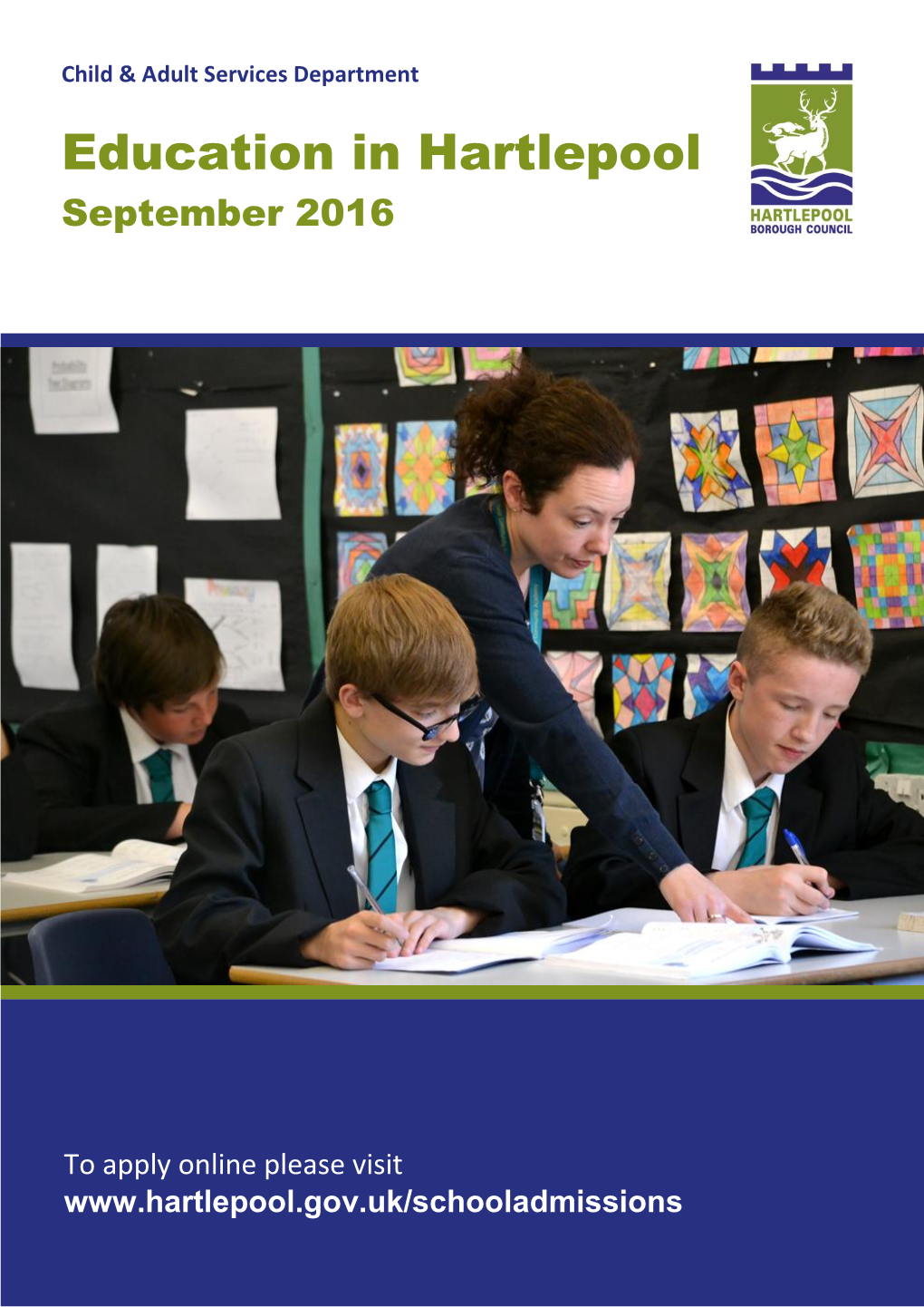 Education in Hartlepool September 2016