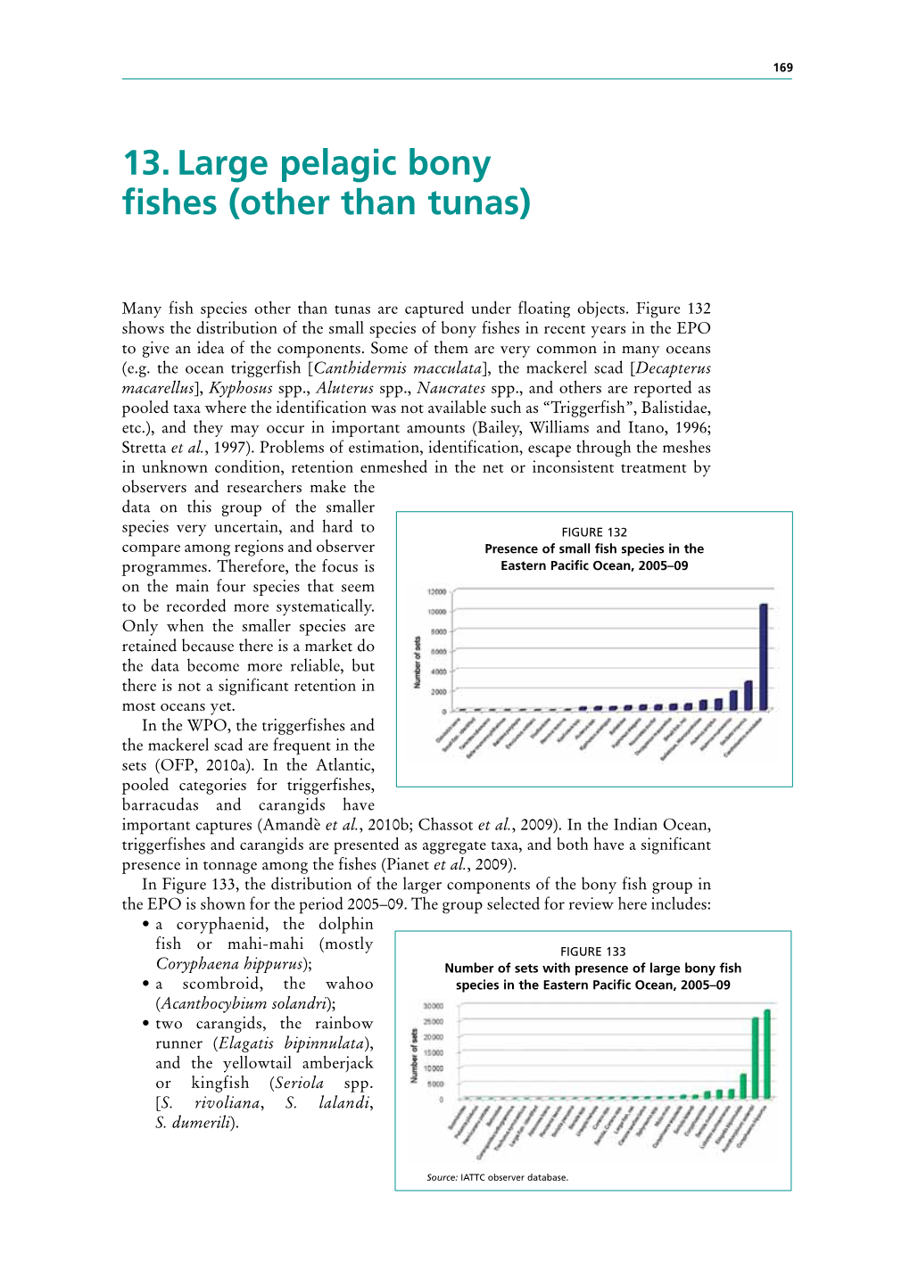 13. Large Pelagic Bony Fishes (Other Than Tunas)