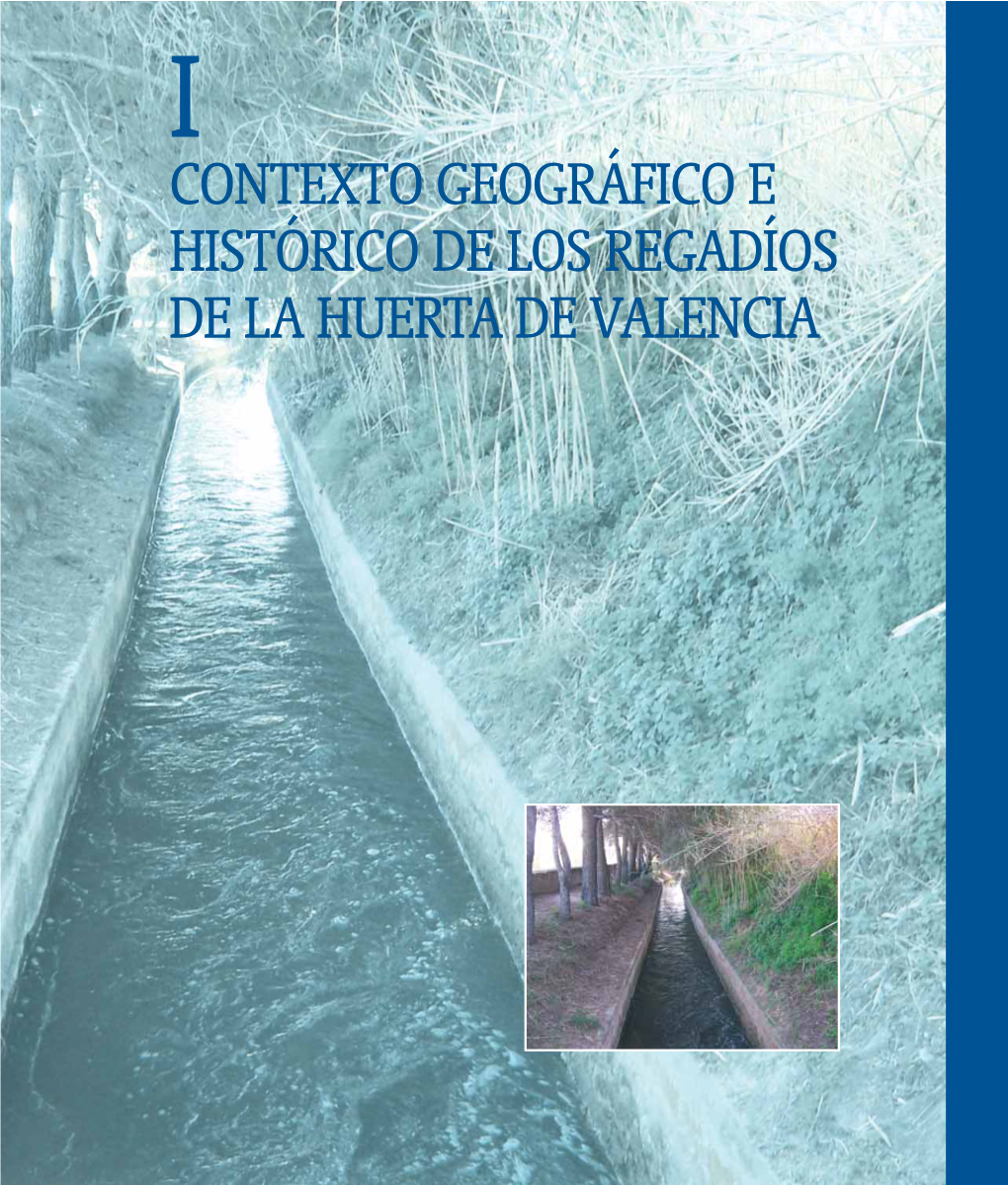 Contexto Geográfico E Histórico De Los Regadíos De La Huerta De Valencia Capítulo 1