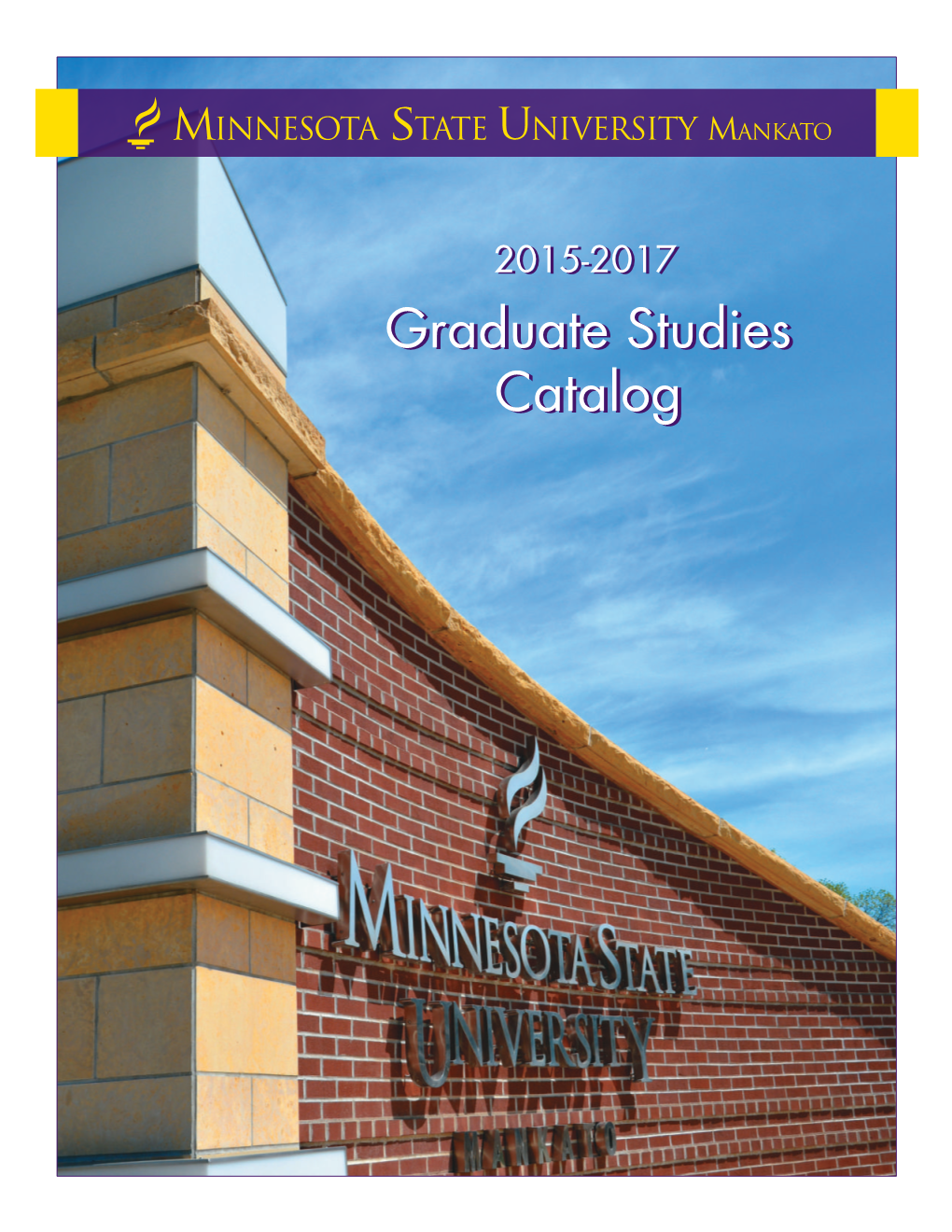 Graduate Studies Catalog