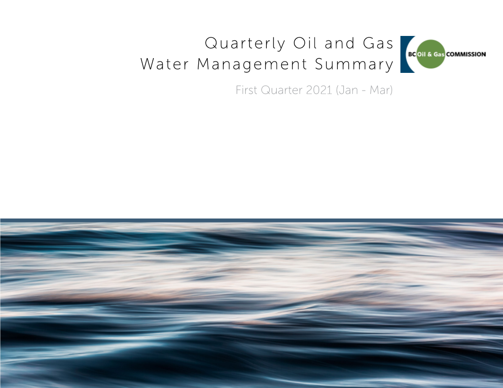 2021 Q1 Water Management Summary (Pdf)