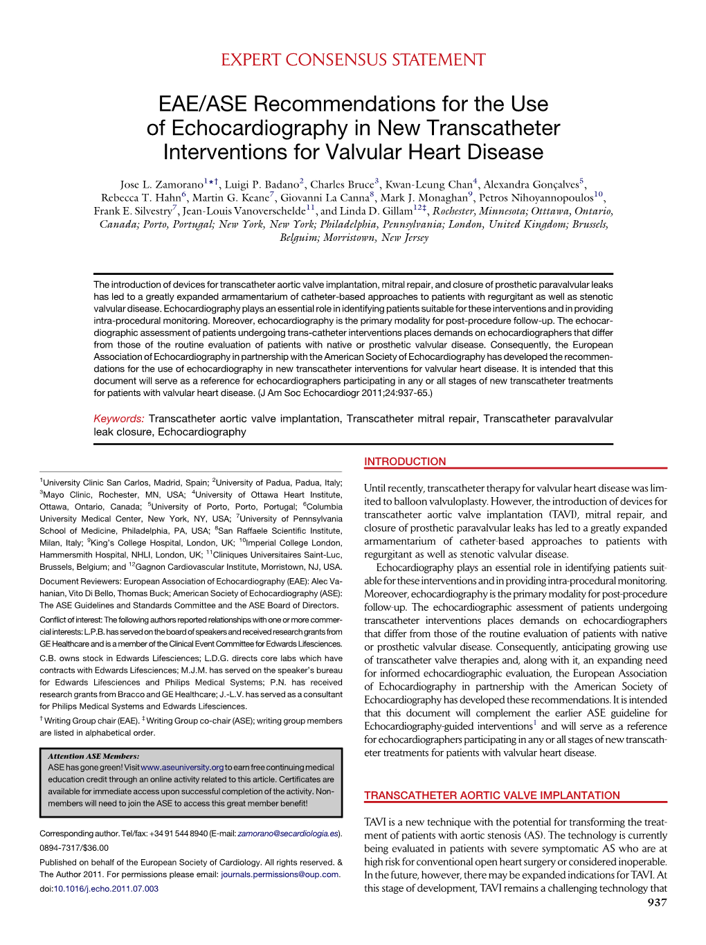 Valvular Heart Disease