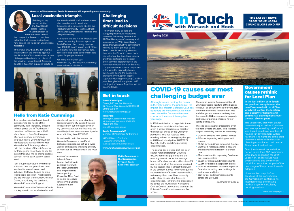 Warsash Intouch Spring 2021