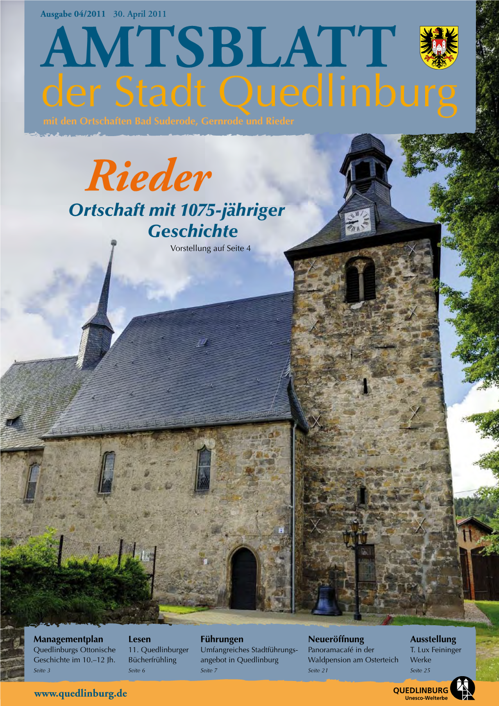 Rieder Rieder Ortschaft Mit 1075-Jähriger Geschichte Vorstellung Auf Seite 4