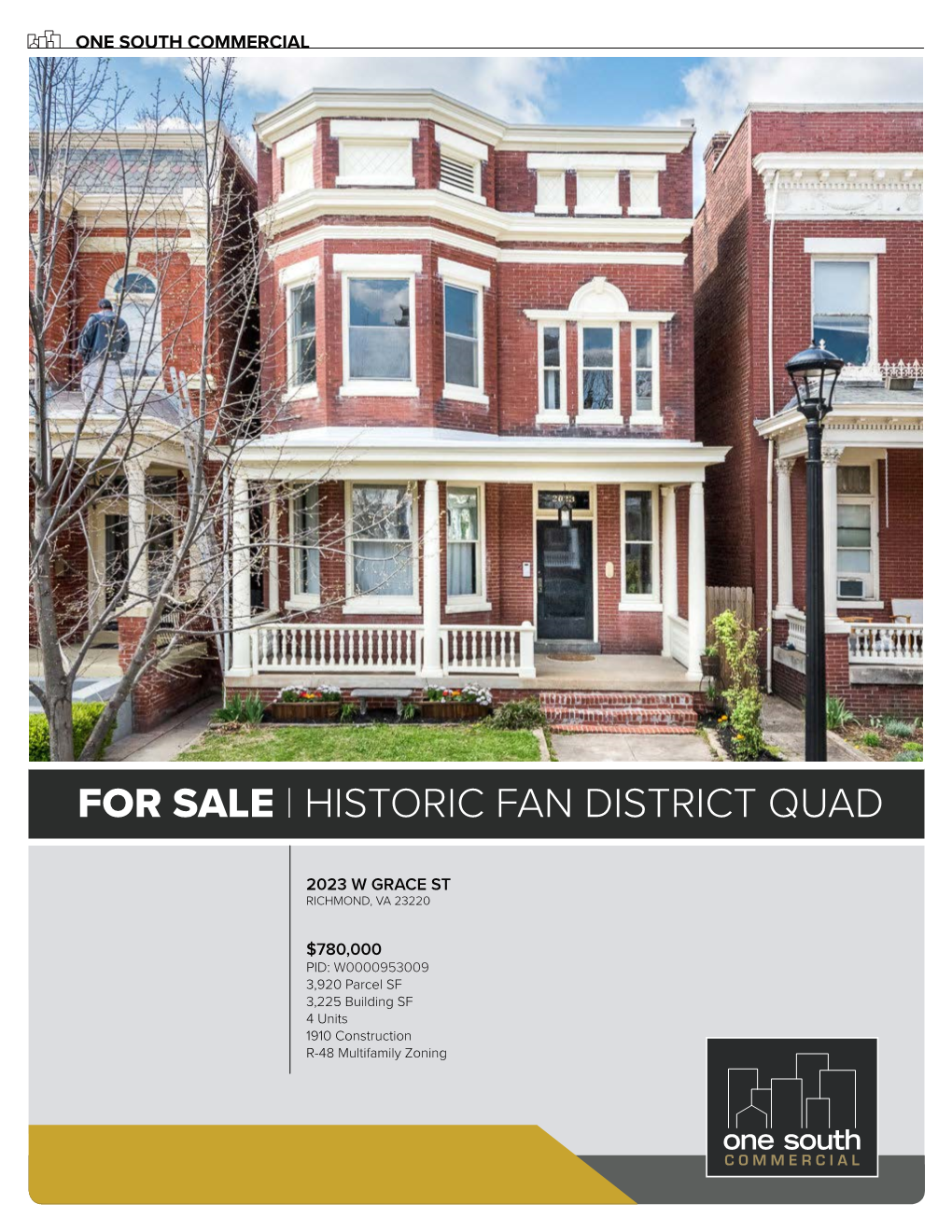 For Sale | Historic Fan District Quad