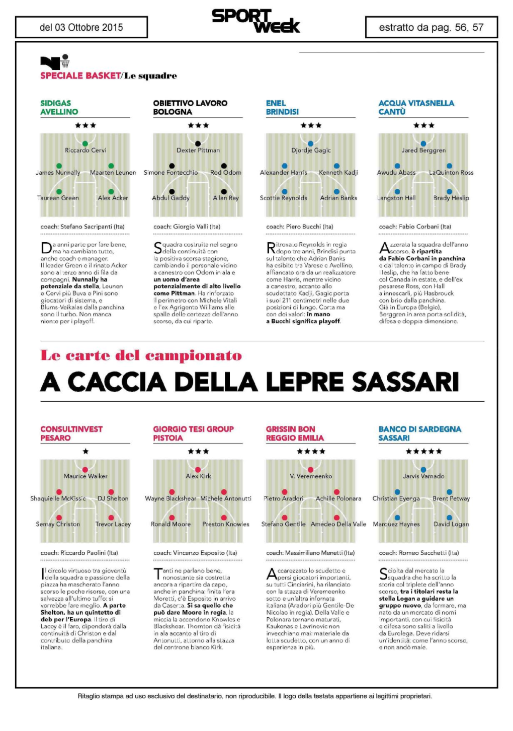 A Caccia Della Lepre Sassari