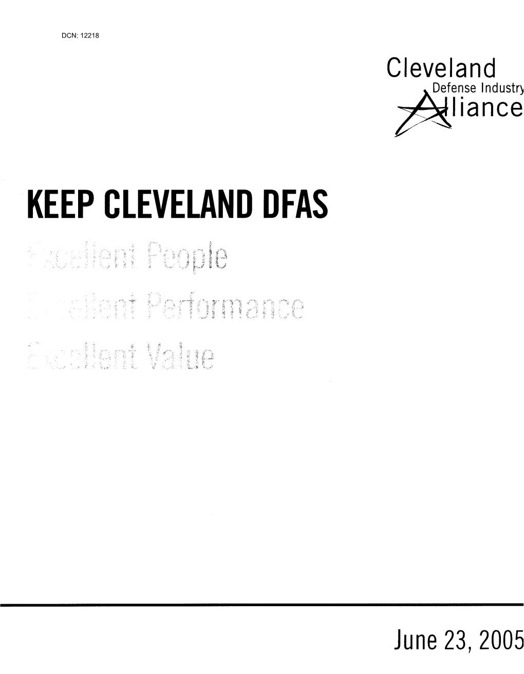 Keep Cleveland Dfas