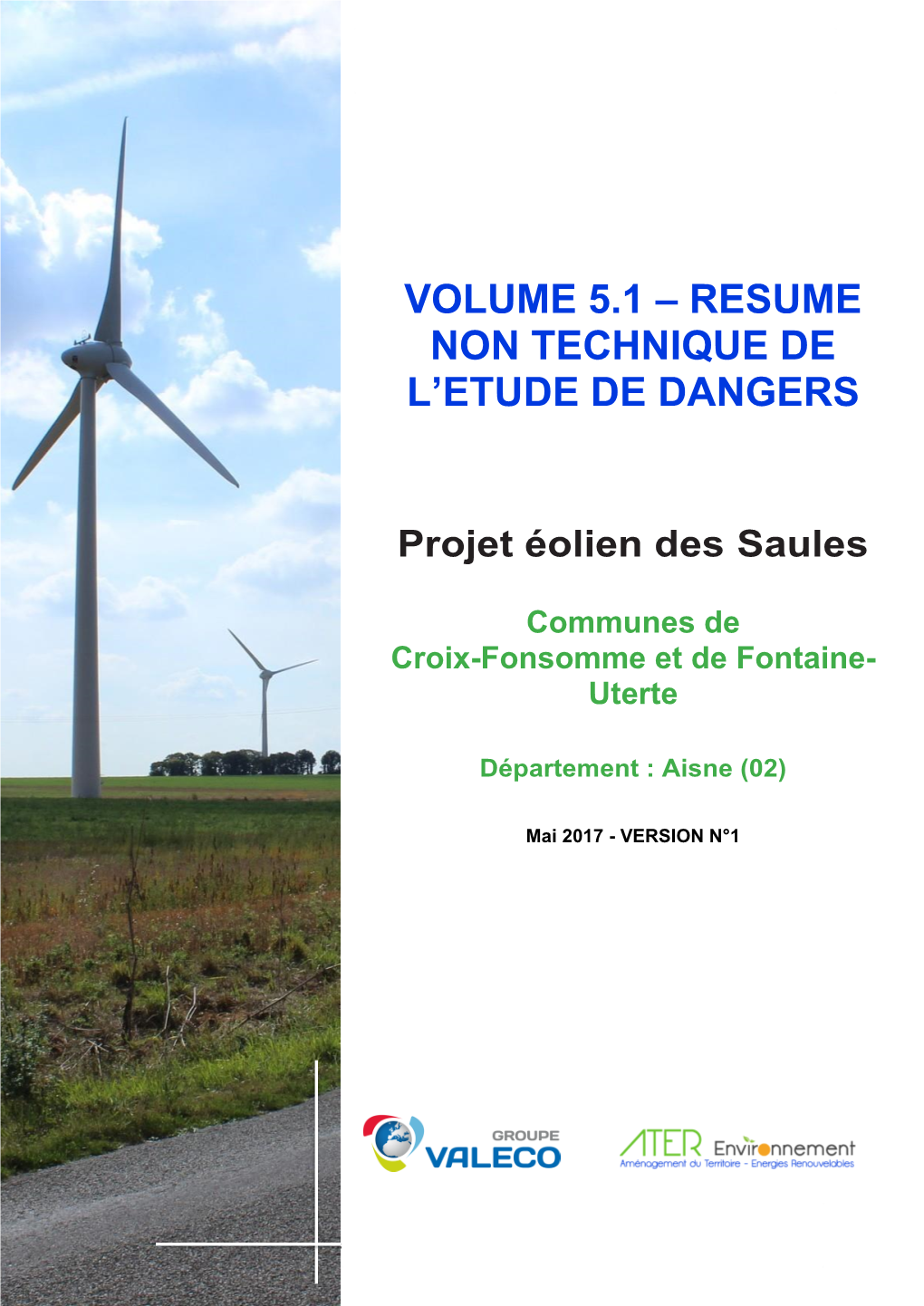 Resume Non Technique De L'etude De Dangers