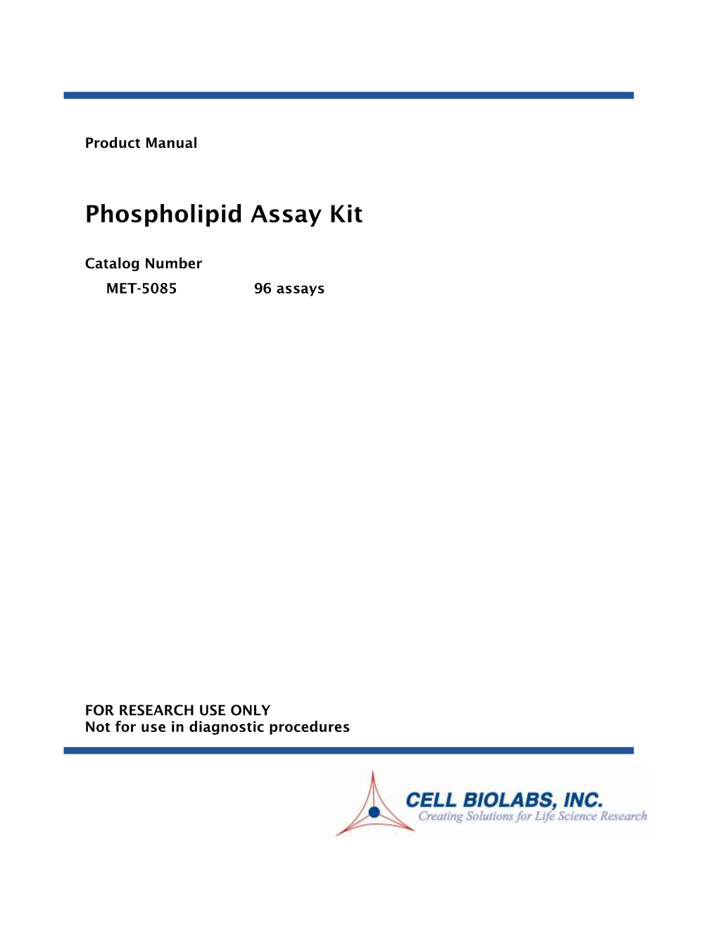 Phospholipid Assay Kit