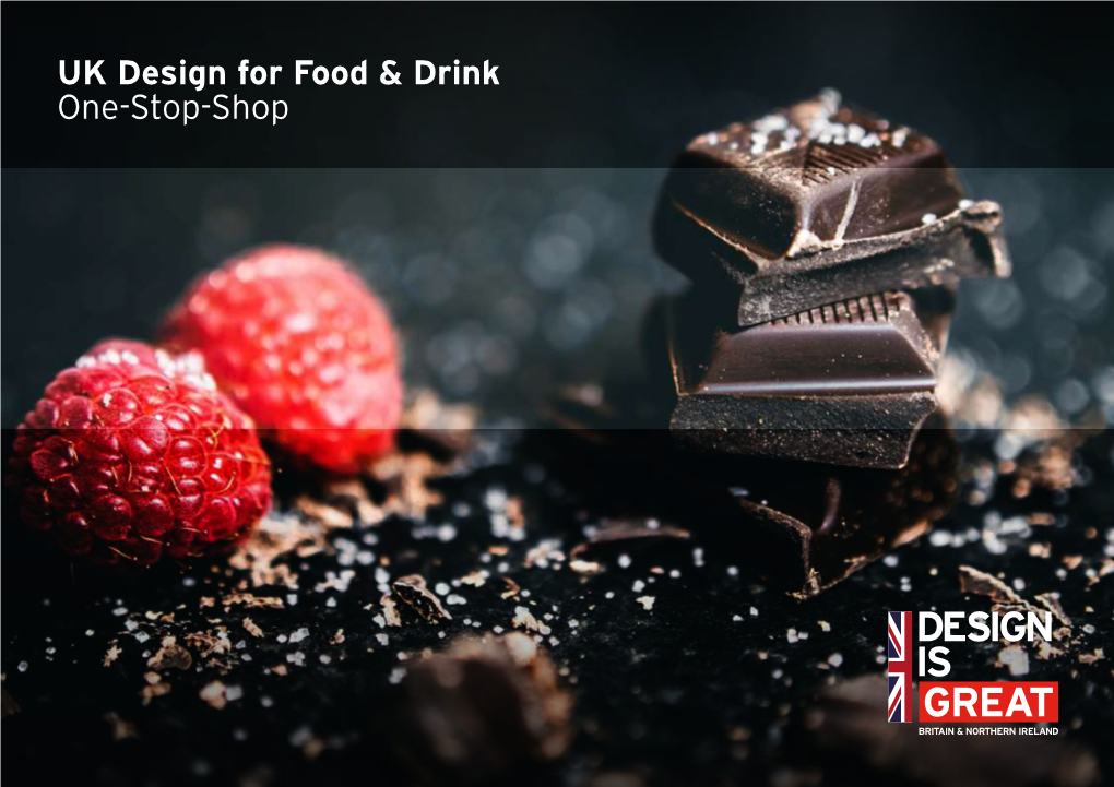 UK Design for Food and Drink Handbook