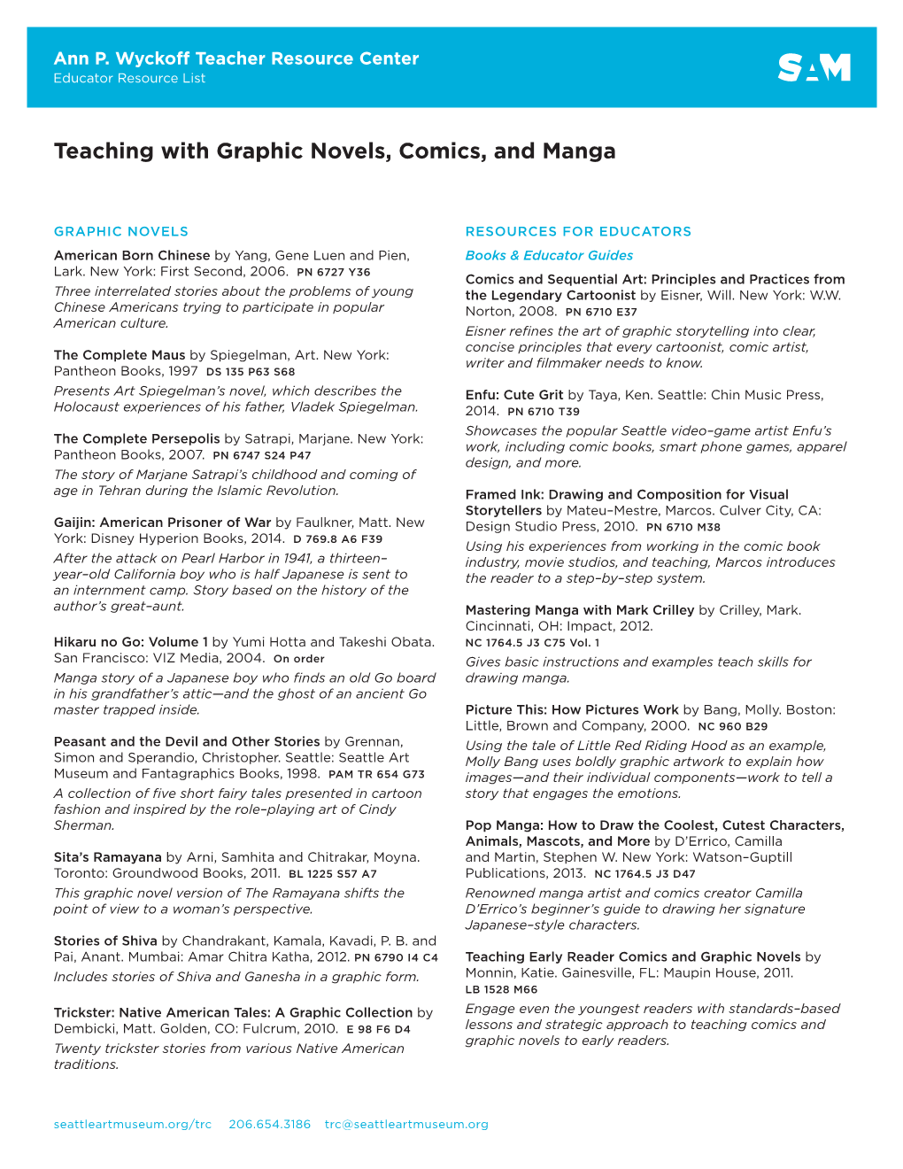 Teaching with Graphic Novels, Comics, and Manga