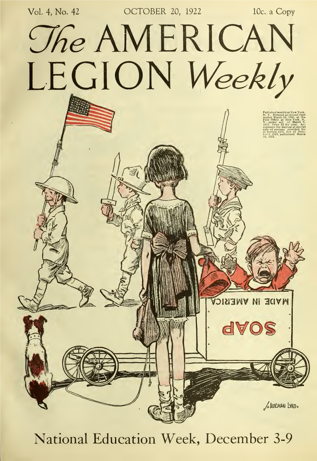 The AMERICAN LEGION Weekly