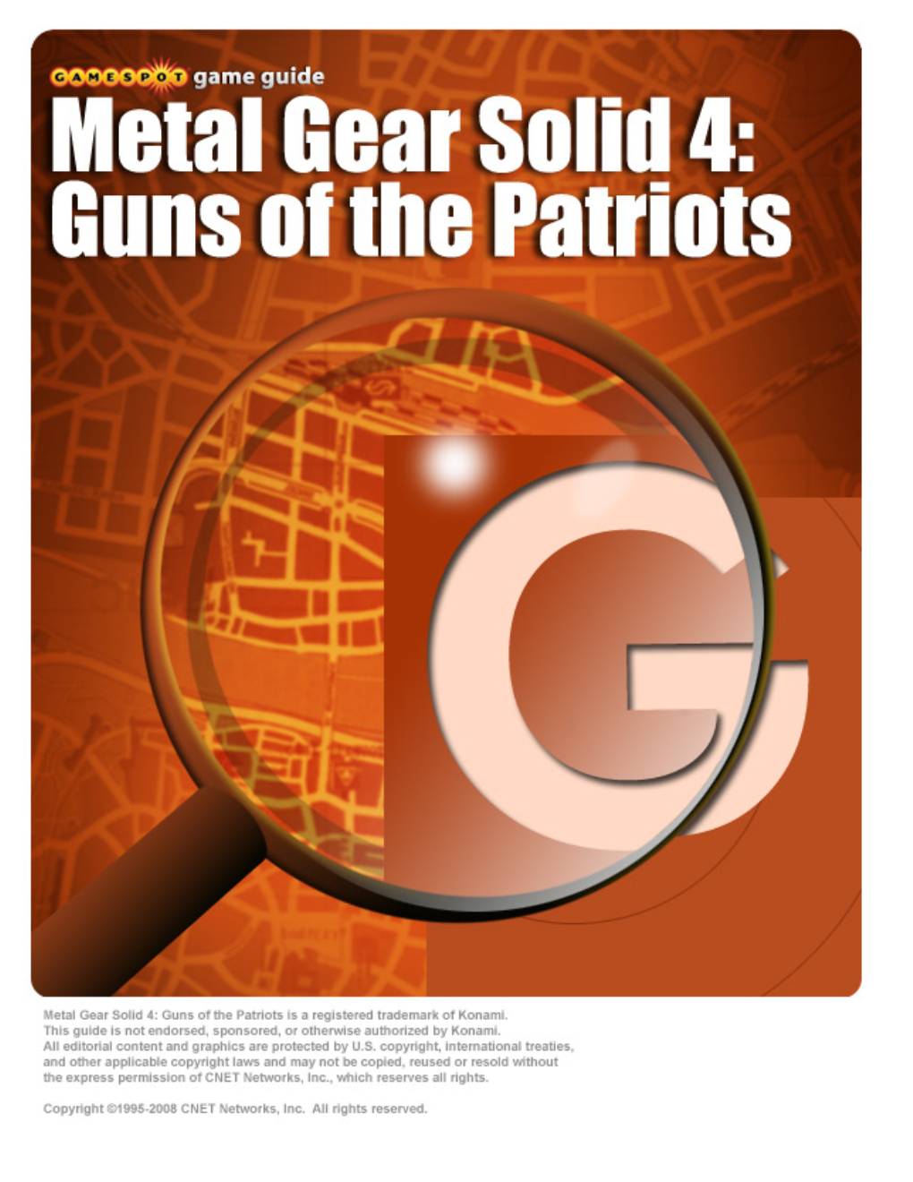 Metal Gear Solid 4: Guns of the Patriots Game Guide