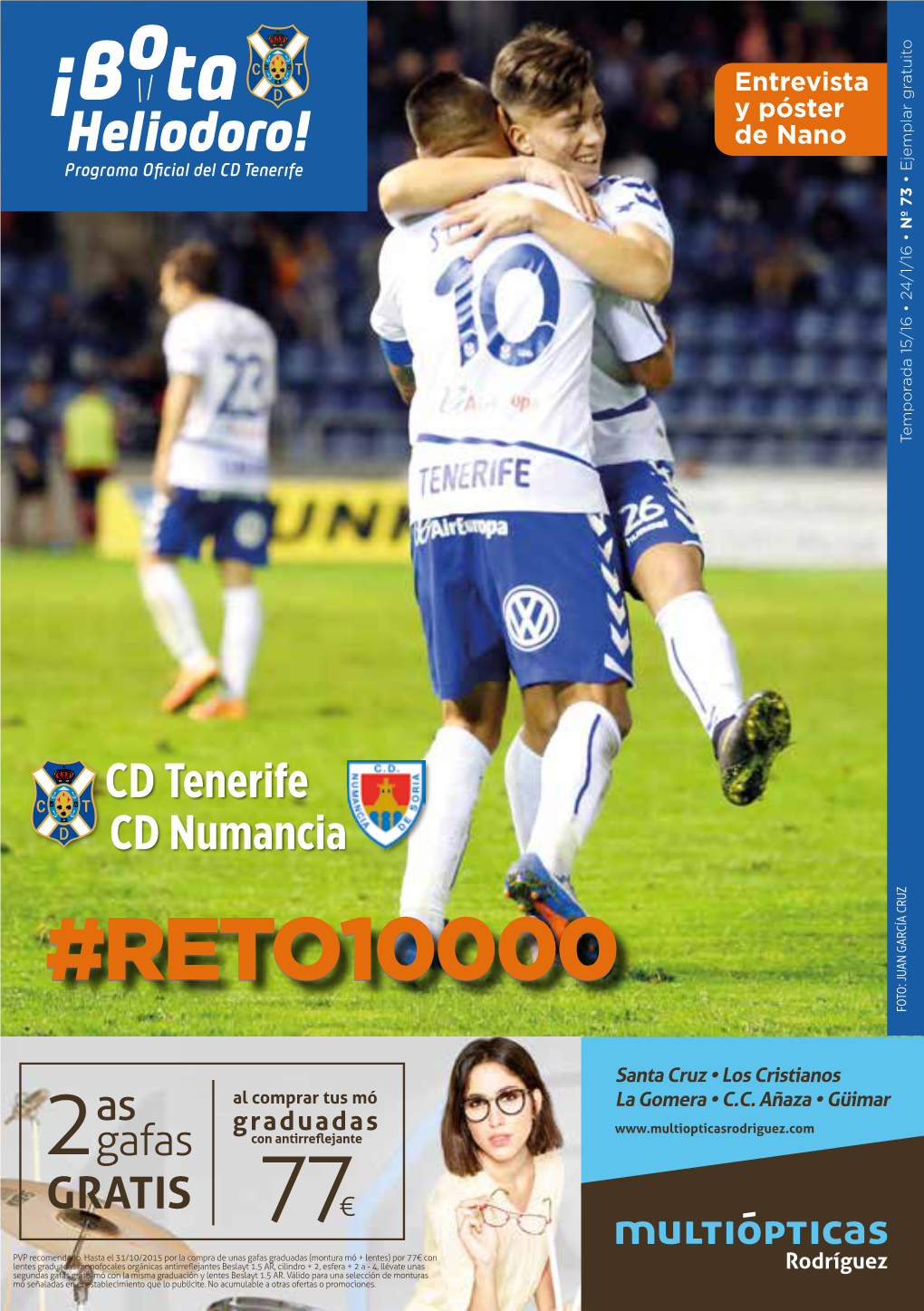 CD Tenerife – CD Numancia