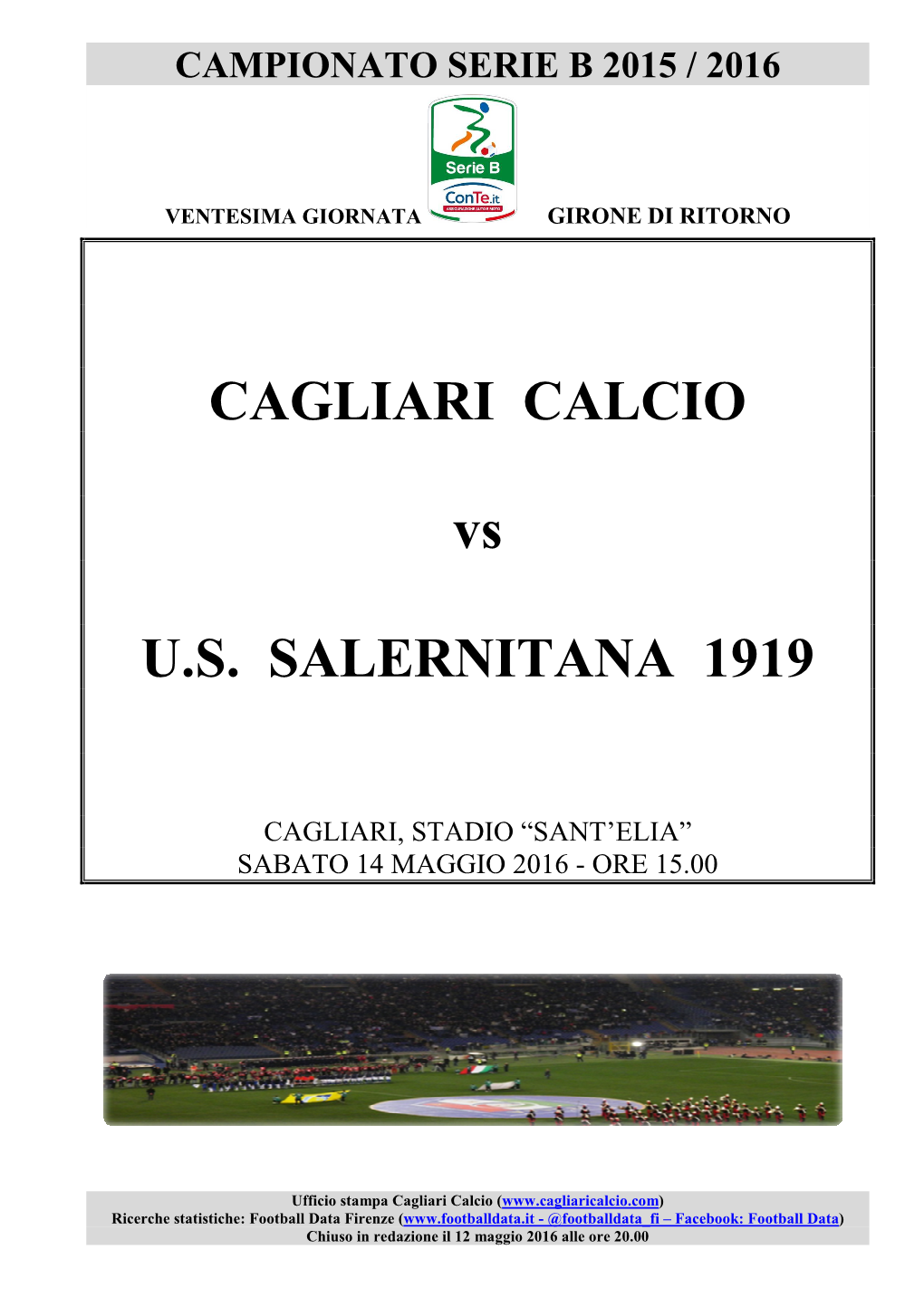 Cagliari-Salernitana