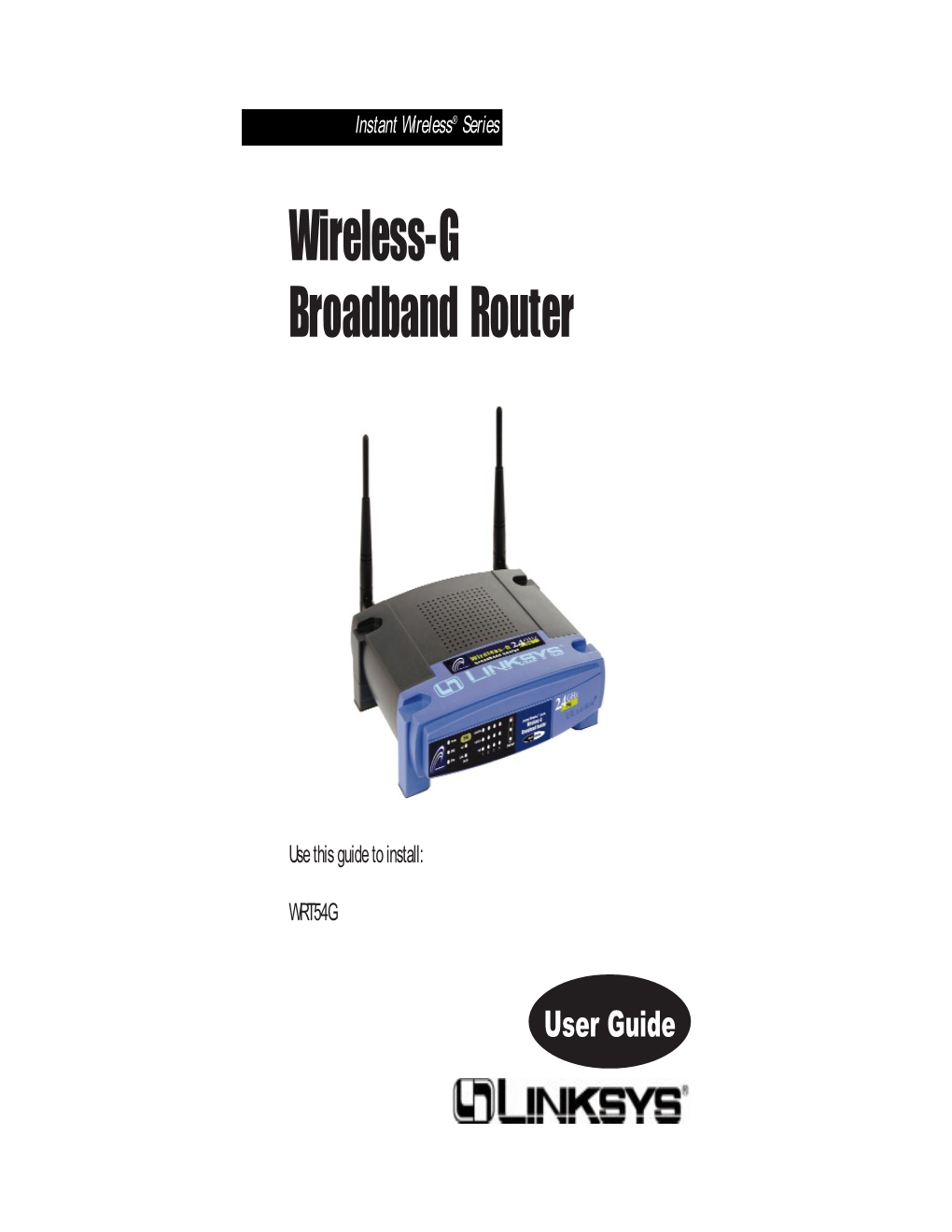 WRT54G User Guide.Qxd